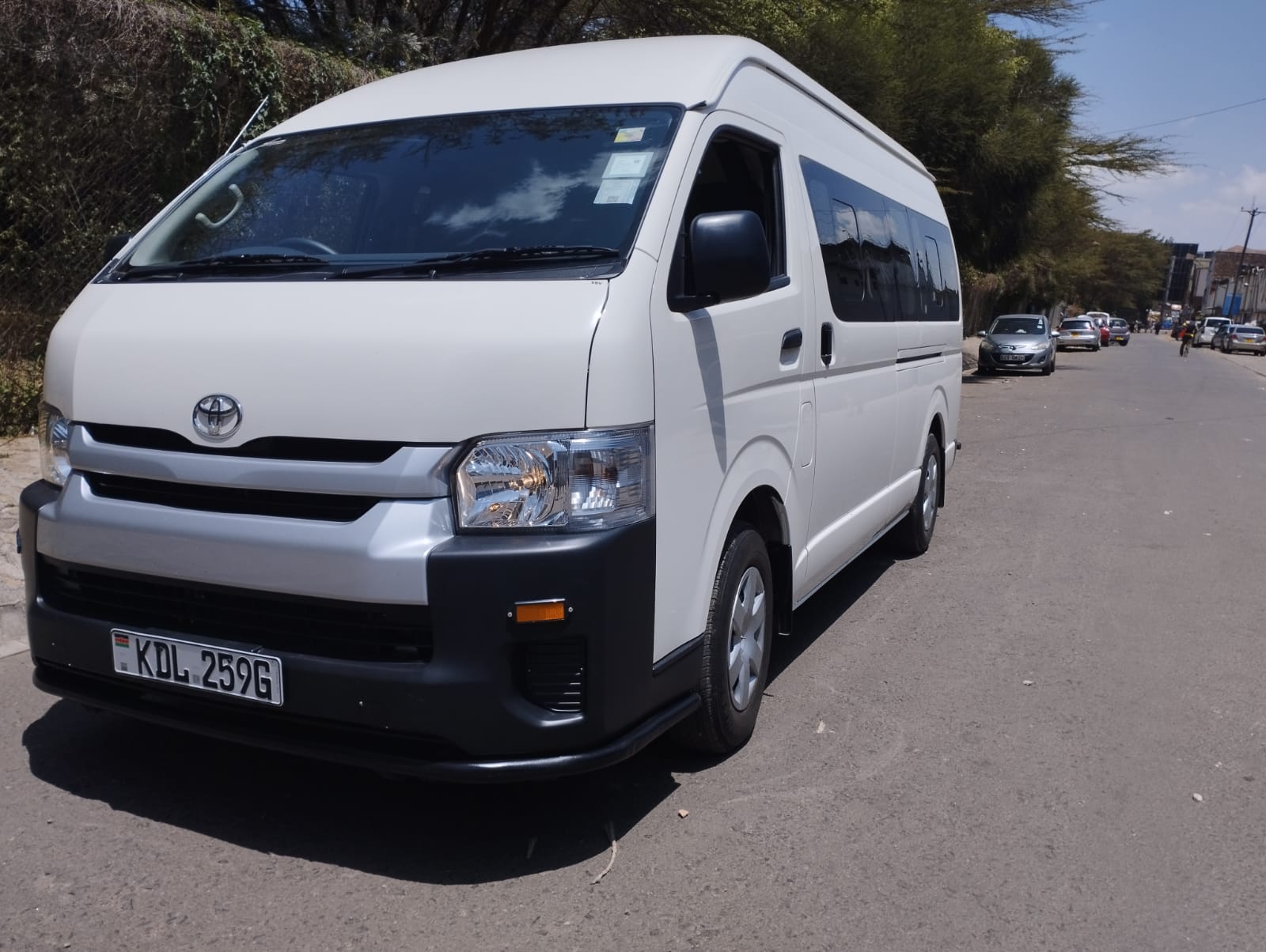 Toyota Hiace Hire in Nairobi | 14-Seater Van Rental
